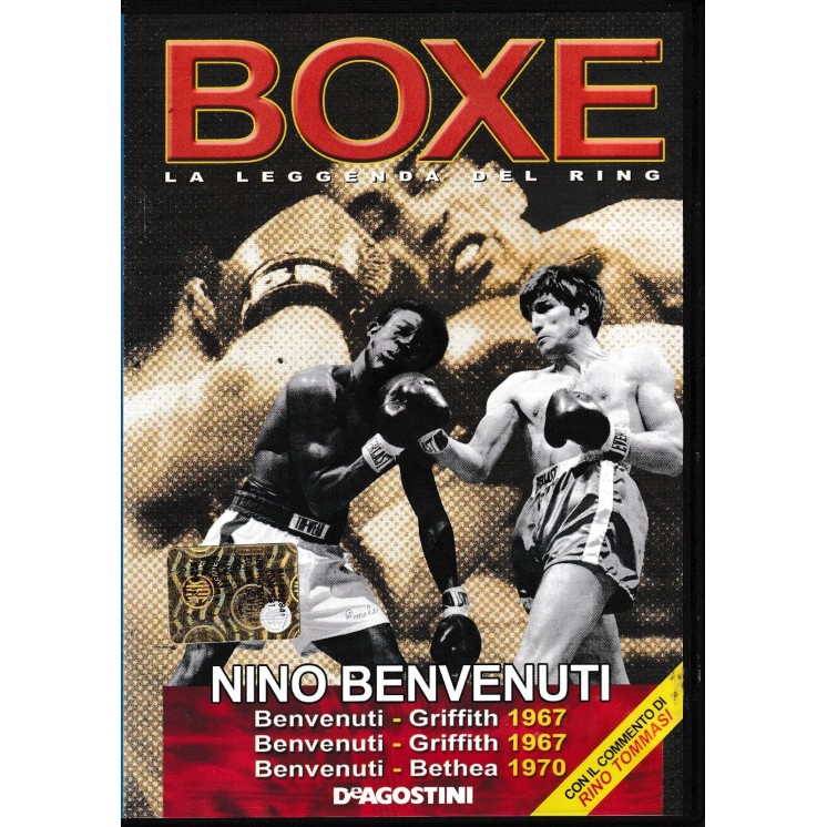 DVD Boxe leggenda ring Nino Benvenuti ITA usato EDIT. ed. Planeta DeAgostini B26
