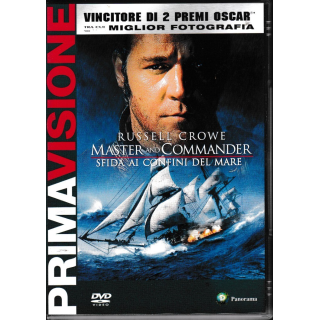 DVD Prima visione : Master and  commander ITA nuovo EDITORIALE ed. Panorama B64