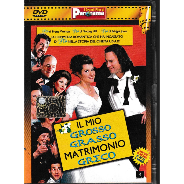 DVD Il mio grosso grasso matrimonio greco ITA nuovo EDITORIALE ed. Panorama B64