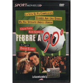 DVD Sport movie : Febbre a 90° ITA usato EDITORIALE ed. Gazzetta Sport B67