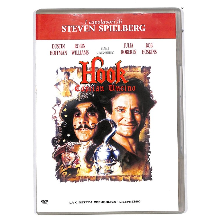 DVD Capolavori Spielberg : Hook capitan Uncino ITA nuovo EDIT. ed. Espresso B55