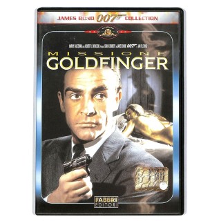 DVD James Bond collection : missione Goldfinger ITA usato EDIT. ed. Fabbri B79