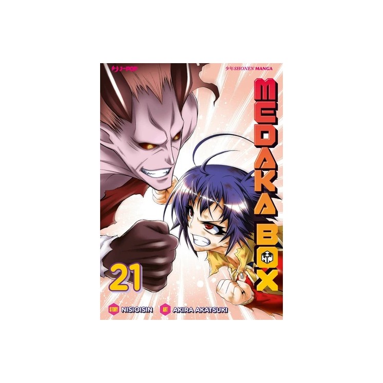 Medaka-Box n. 21 di Nisioisin, Akira Akatsuki ed. Jpop NUOVO  