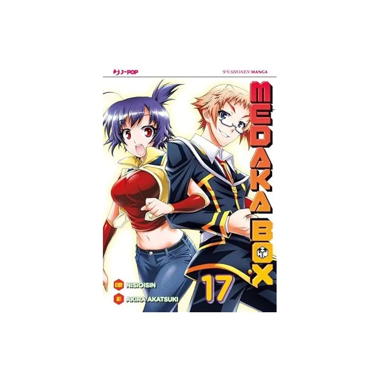 Medaka-Box n. 17 di Nisioisin Akira Akatsuki ed. Jpop NUOVO  
