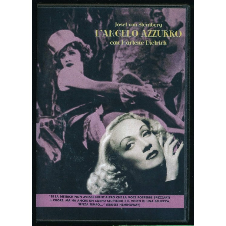 DVD L'angelo azzurro ITA usato ed. Ermitage Cinema B24