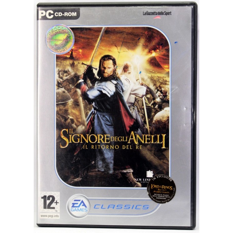 Videogioco PC : Il signore degli anelli ritorno re ITA usato EDIT. ed. Ea B25