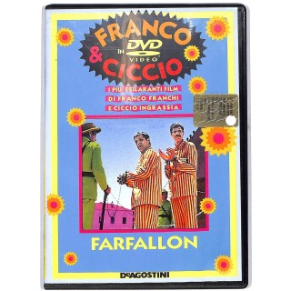 DVD Franco e Ciccio : Farfallon ITA usato EDITORIALE ed. Planeta DeAgostini B25