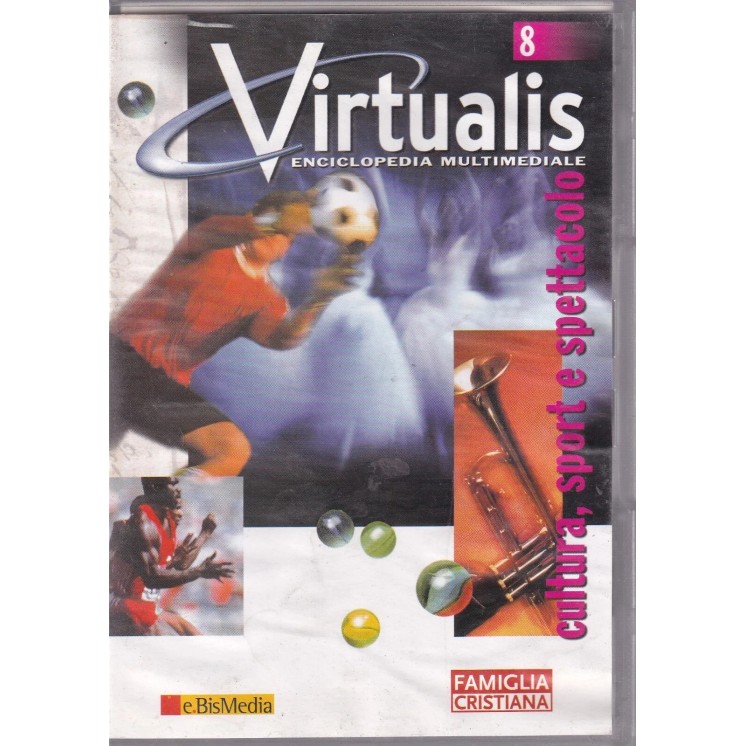 DVD Virtualis enciclopedia 8 ITA nuovo EDIT. ed. Famiglia Cristiana B51