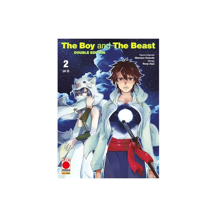 The Boy and the beast  2 di 2 Hosoda DOUBLE EDITION ed. Panini NUOVO