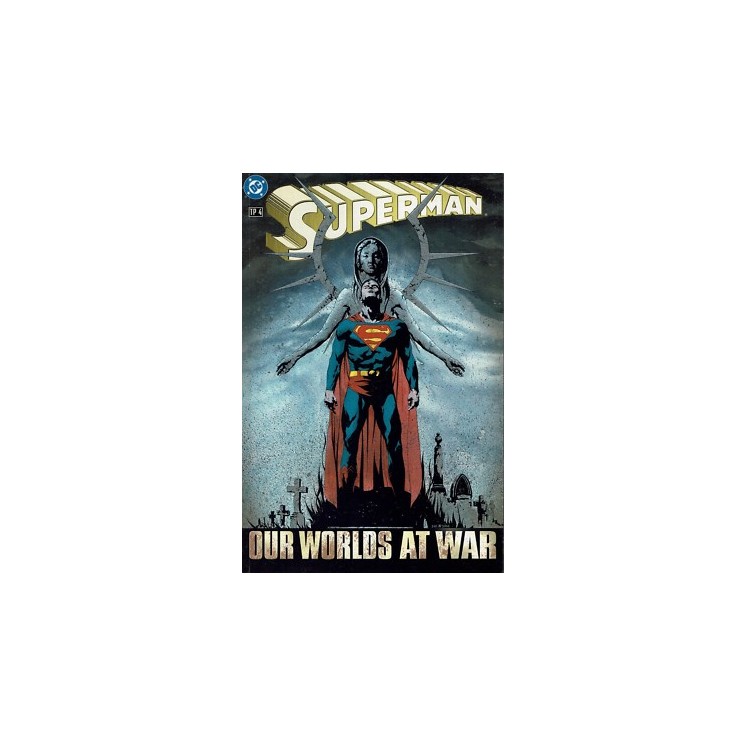 SUPERMAN our worlds at war Tp 1/4 COMPLETA ed. Play Press SU71