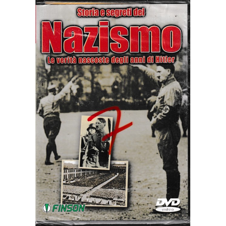 DVD Storia e segreti del nazismo ITA nuovo EDITORIALE ed. Finson B74