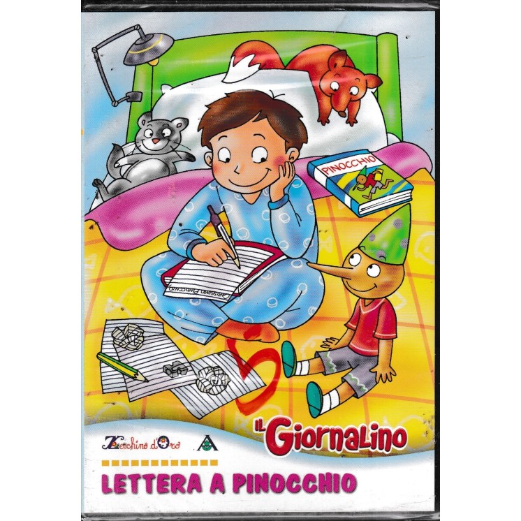 DVD Il giornalino lettera a Pinocchio ITA nuovo EDIT. ed. Zecchino D'Oro B75