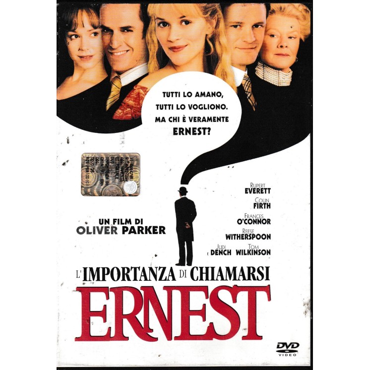 DVD Grande cinema Oggi : Importanza chiamarsi Ernest ITA usato EDITORIALE B75