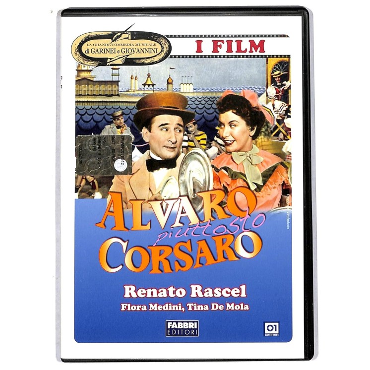 DVD Commedia musicale : Alvaro piuttosto corsaro ITA usato EDIT. ed. Fabbri B52