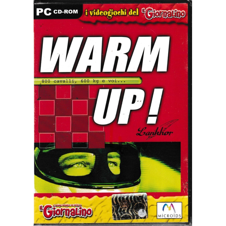 Videogioco PC : Warm up ITA usato EDITORIALE ed. Microids B25