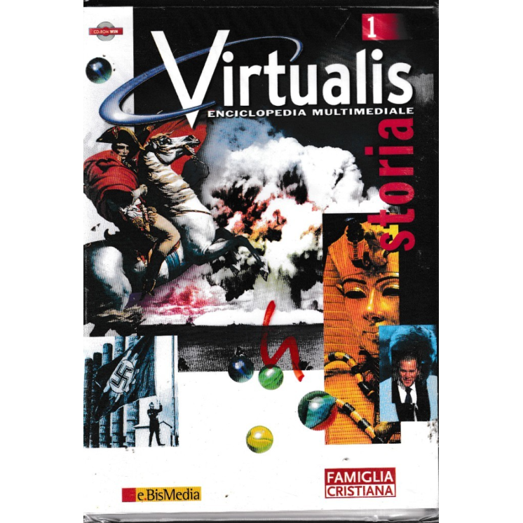 DVD Virtualis enciclopedia 1 ITA nuovo EDIT. ed. Famiglia Cristiana B25