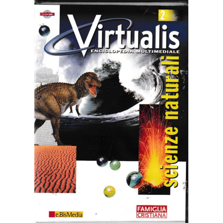 DVD Virtualis enciclopedia 2 ITA nuovo EDIT. ed. Famiglia Cristiana B25
