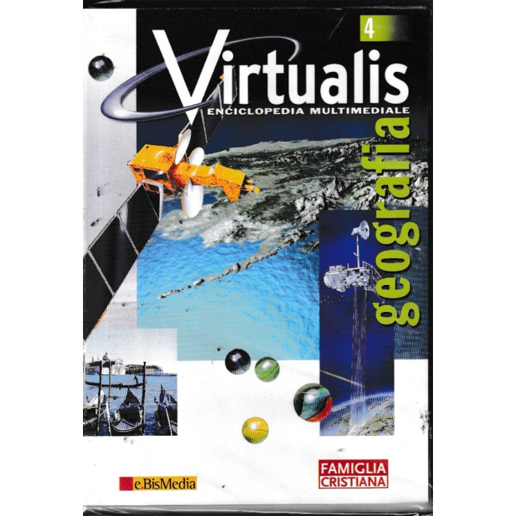 DVD Virtualis enciclopedia 4 ITA nuovo EDIT. ed. Famiglia Cristiana B25