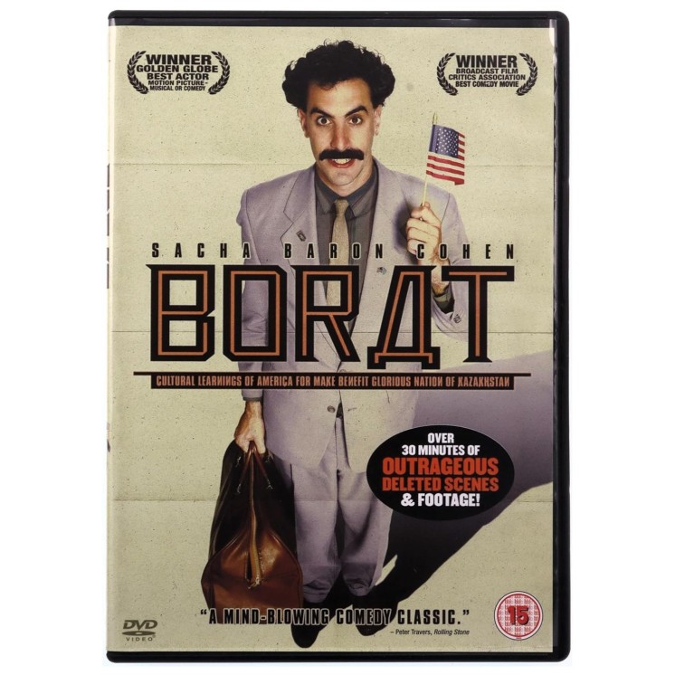 DVD Borat INGLESE usato ed. 20th Century Fox B32