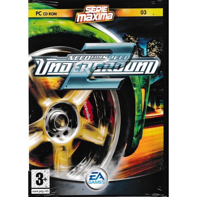 Videogioco PC : Need for speed underground ITA nuovo EDIT. ed. Ea Games B26