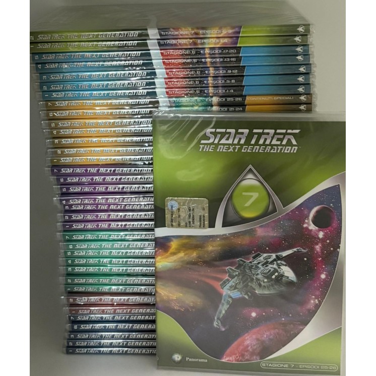 DVD Star Trek next generation serie INC. 1/7 ITA nuovo EDIT. ed. Panorama B50