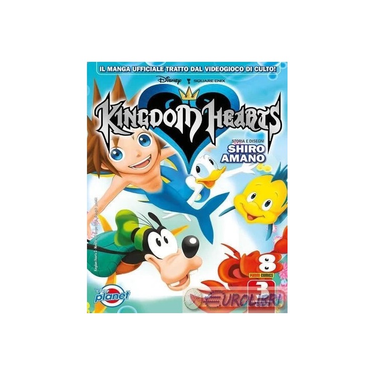 Kingdom Hearts SILVER  3 di Amano NUOVO ed. Panini