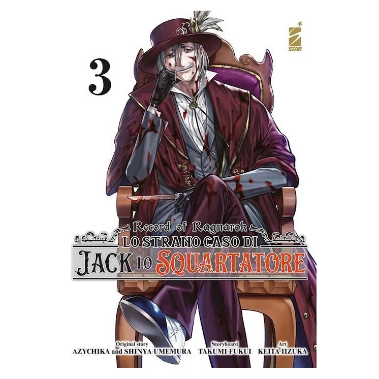 Record of Ragnarock strano caso Jack squartatore  3 NUOVO ed. Star Comics