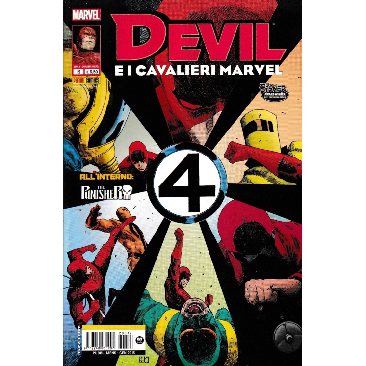 Devil e i cavalieri Marvel  12 di Bendis ed. Panini Comics