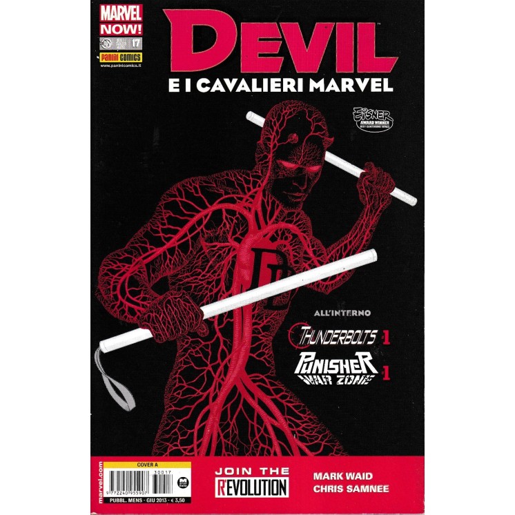 Devil e i cavalieri Marvel  17 cover A di Waid ed. Panini Comics