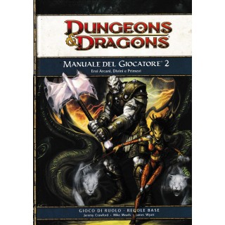 Dungeons Dragons manuale del giocatore 2 CARTONATO ed. Wizard FF00