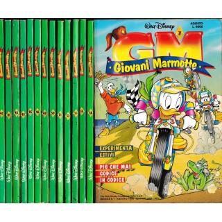GM giovani marmotte seq. INCOMPLETA 7/58 ed. Disney BO15
