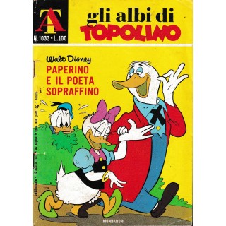 Albi di Topolino 1033 Paperino e poeta sopraffino ed. Mondadori BO09