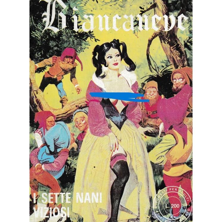 Biancaneve 1 i sette nani viziosi BROS. ed. Fanx Press BO04