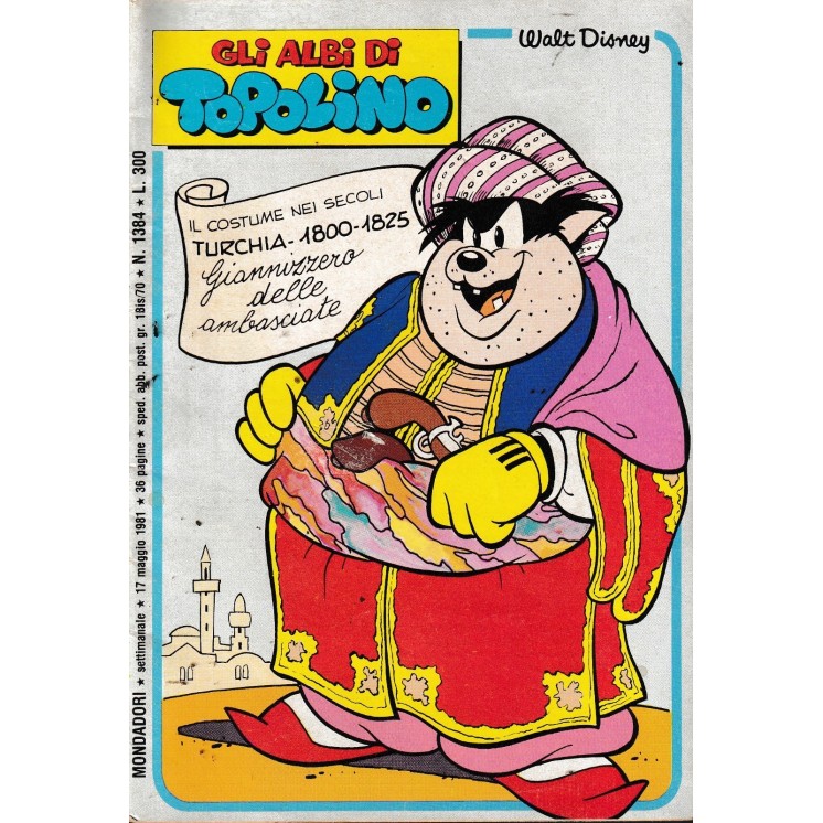 Albi di Topolino 1384 di Walt Disney ed. Mondadori BO04