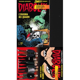 Diabolik swiss II ristampa 310 di Guissani + allegato ed. Bonelli BO04