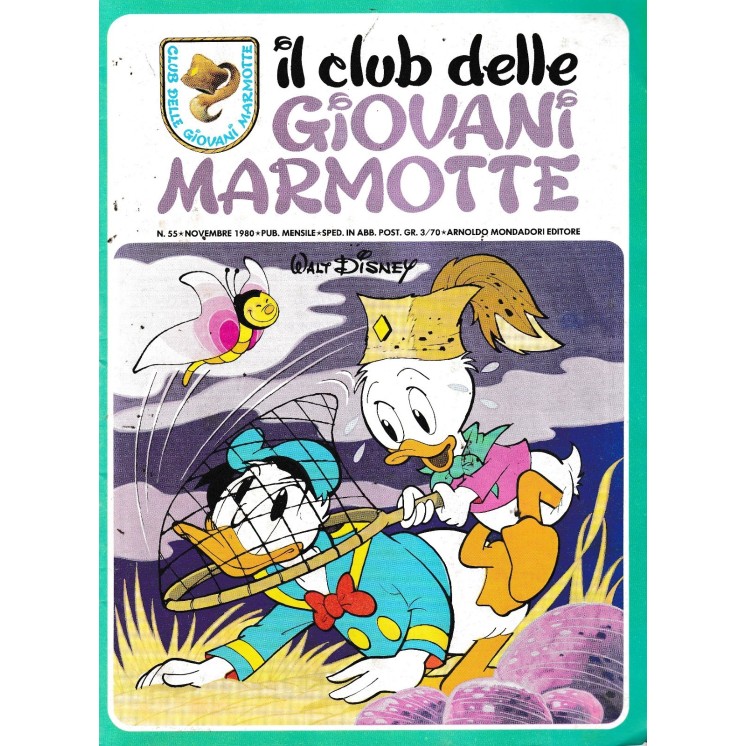 Il club delle giovani marmotte  55 nov. '80 ed. Mondadori FU26