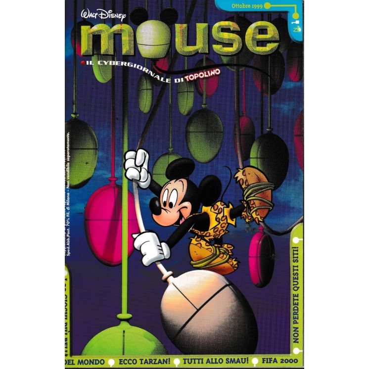 Mouse cybergiornale Topolino  1 di Disney ed. Disney SU30