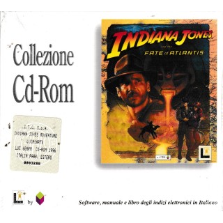 Collezione CD-Rom : Indiana Jones fate of Atlantis ITA NUOVO ed. Lucas Art B45