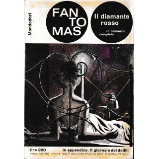 Fantomas   5 P. Souvestre : il diamante rosso BROS. ed. Mondadori A67