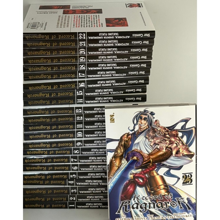 Record of Ragnarock serie COMPLETA 1/23 di Fukui NUOVO ed. Star Comics SC08