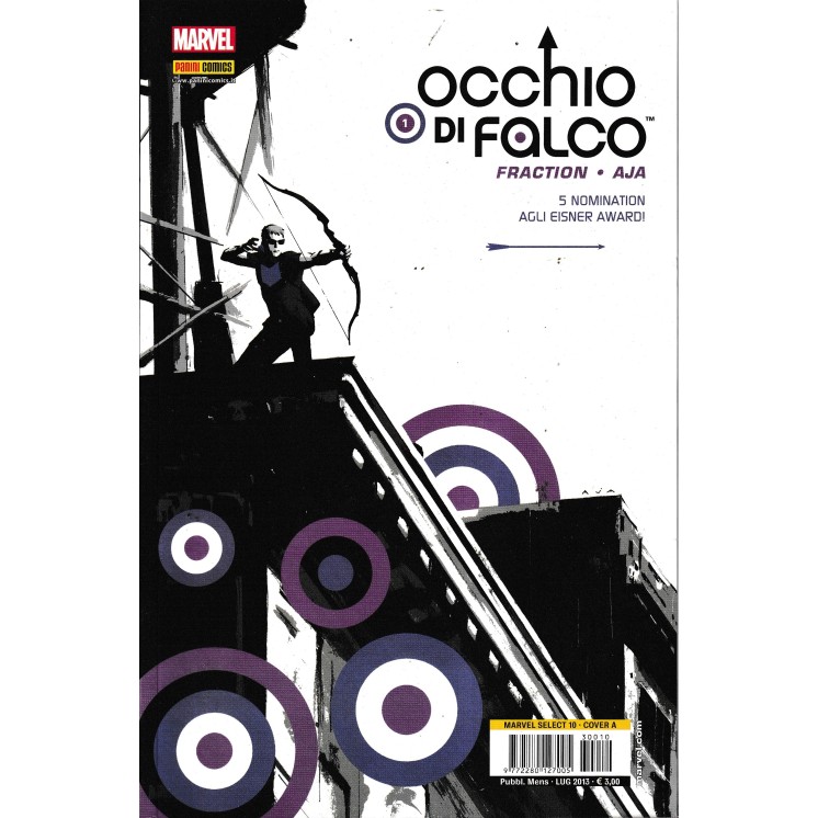 Marvel select 10 Cover A Occhio di falco 1 di Aja ed. Panini Comics SU67