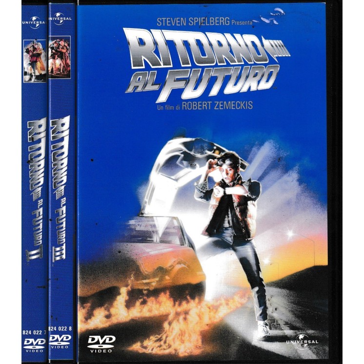 DVD Ritorno al futuro serie COMPLETA 1/3 ITA usato ed. Universal B80