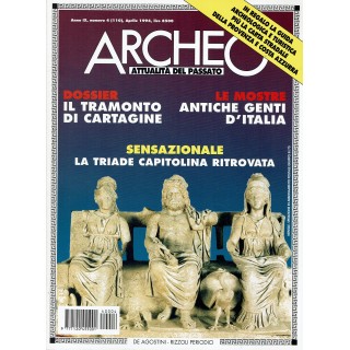 Archeo n. 110 anno '94 il tramonto di Cartagine ed. De Agostini FF05
