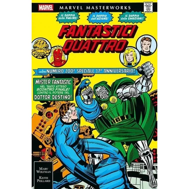 Marvel masterworks 18 : Fantastici Quattro di Conway NUOVO ed. Panini FU26