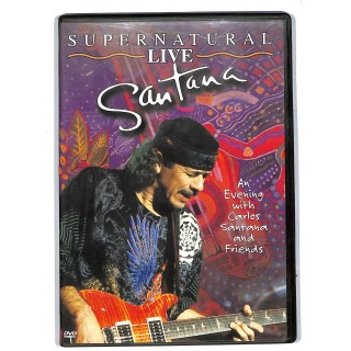 DVD Supernatural live Santana ITA usato EDITORIALE B16