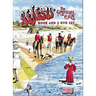 DVD Genesis the Gabriel era book and 2 dvd INGLESE usato B68