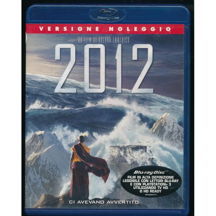 BLU-RAY 2012 ITA usato ed. Sony Pictures B44