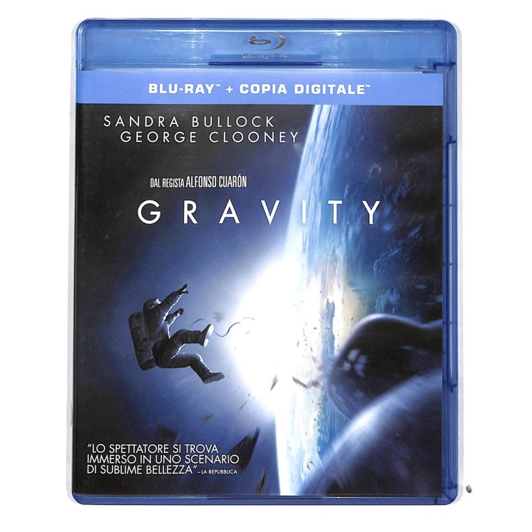 BLU-RAY Gravity + copia digitale ITA usato ed. Warner Bros B47