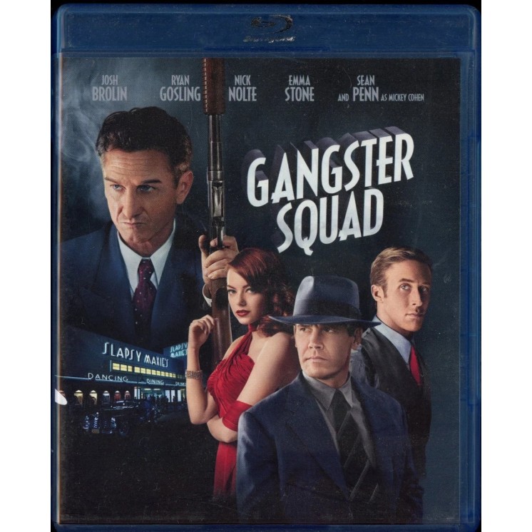 BLU-RAY Gangster squad ITA nuovo EDITORIALE ed. Warner Bros B23