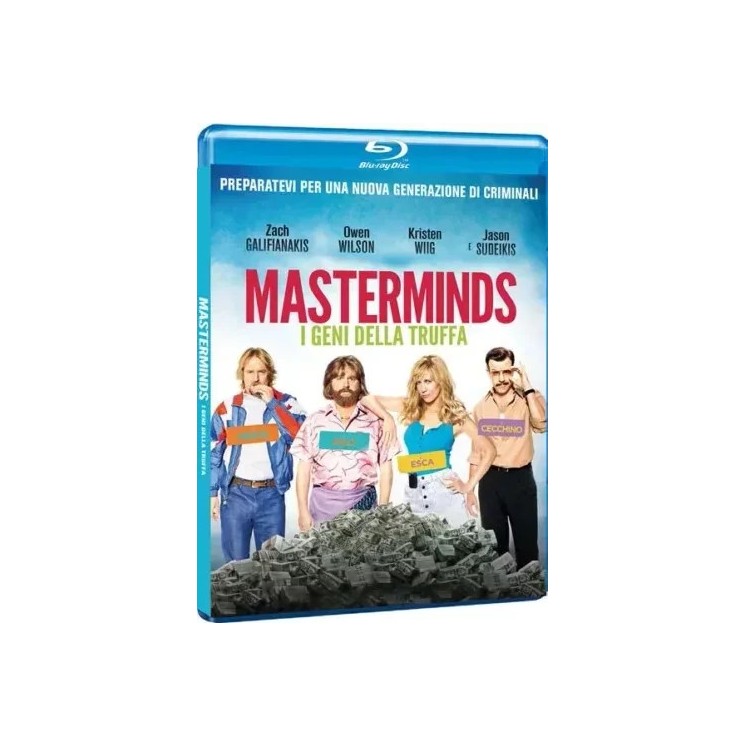 BLU-RAY Masterminds i geni della truffa ITA usato ed. Key Films B77